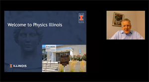 Click to play video: Department Head Matthias Grosse Perdekamp welcomes you to Illinois Physics