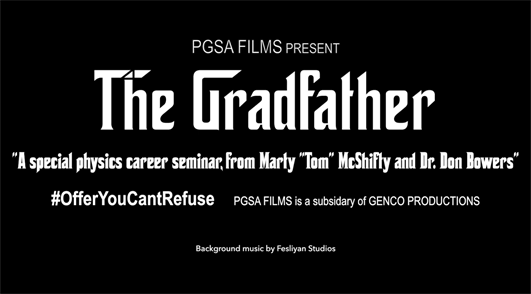 Click to play video: The Gradfather