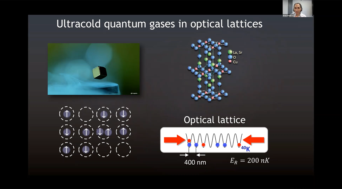 Click to play video: Professor Brian DeMarco discusses opportunities within the AMO research area at U of I and in his group