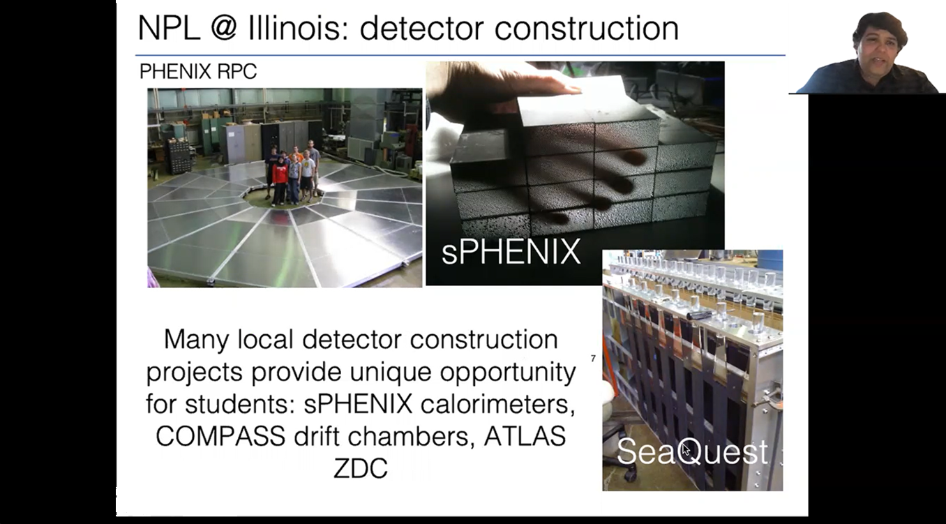 Click to play video: Professor Jorge Noronha discusses research opportunities within the Nuclear/Intermediate Energy Physics research group