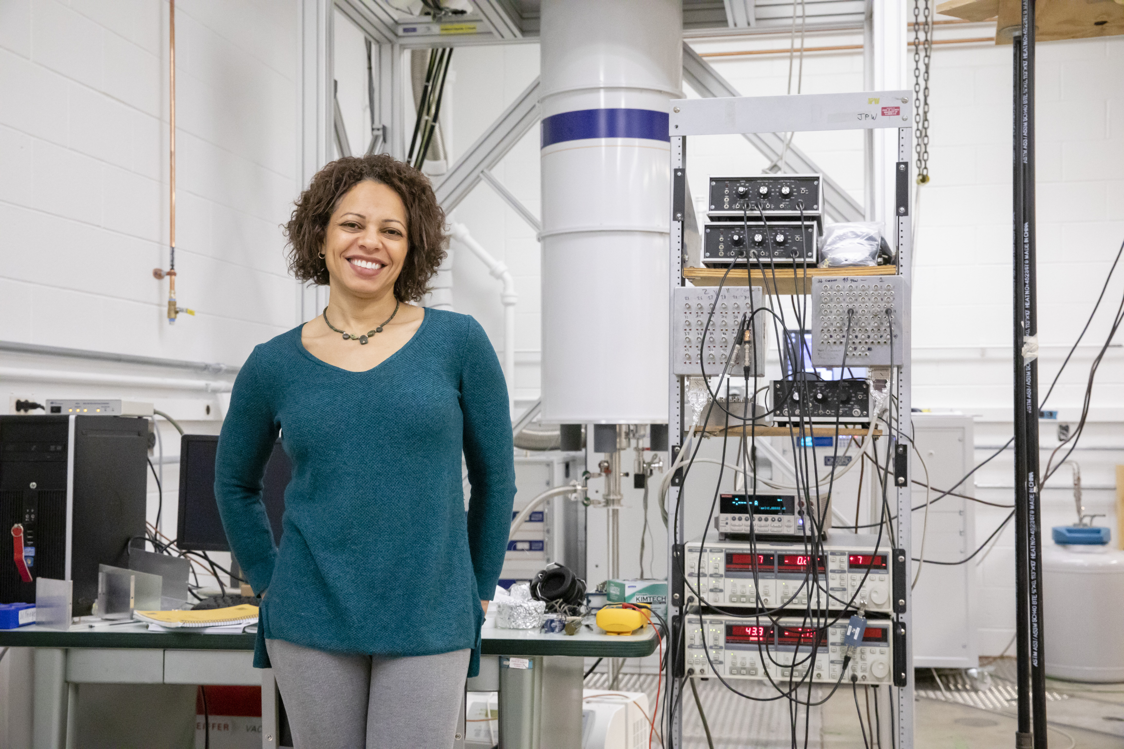 Illinois Physics Professor Nadya Mason. Photo by L. Brian Stauffer, University of Illinois at Urbana-Champaign