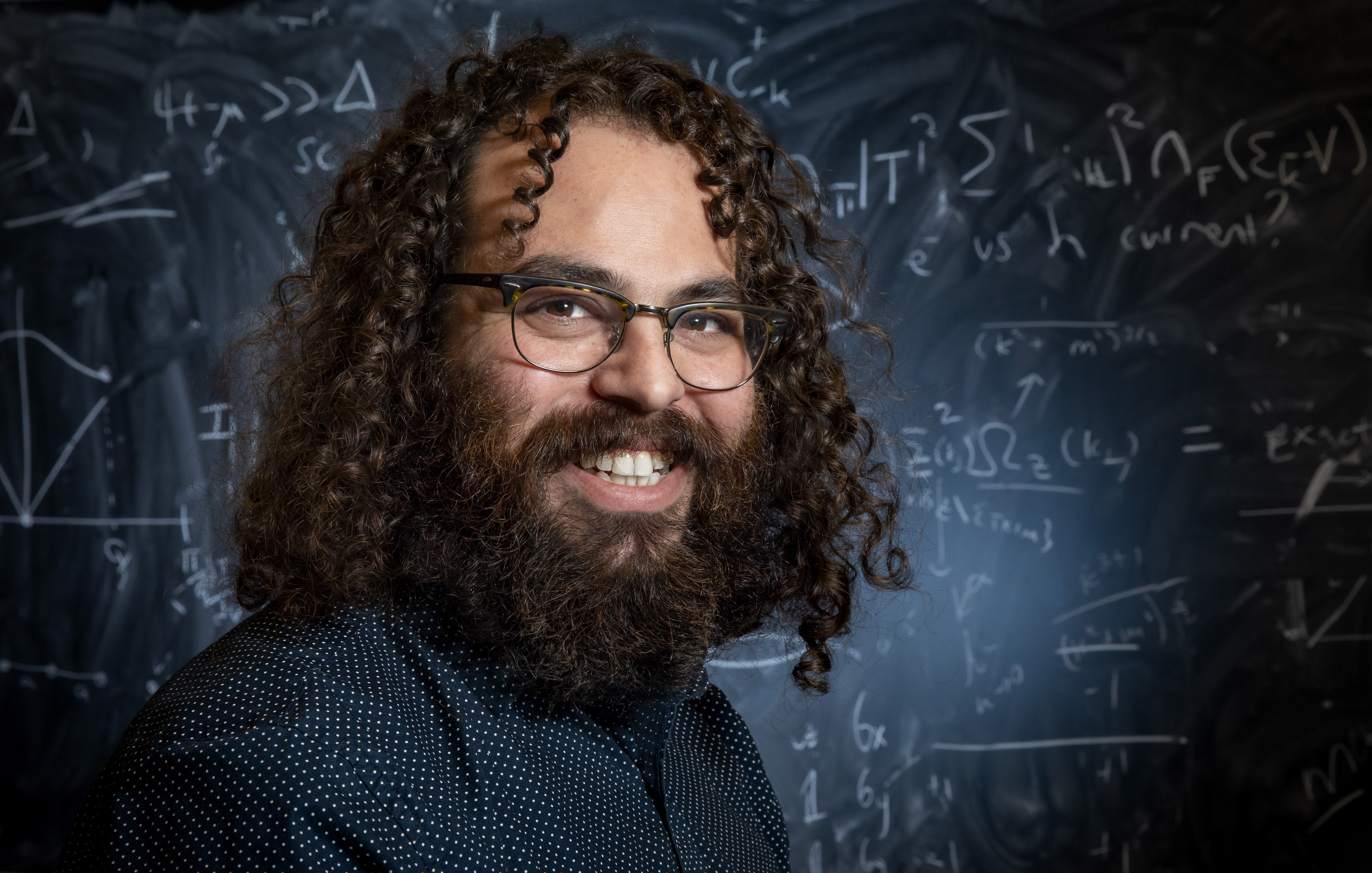 Illinois Physics Professor Barry Bradlyn. Photo by Fred Zwicky, University of Illinois at Urbana-Champaign