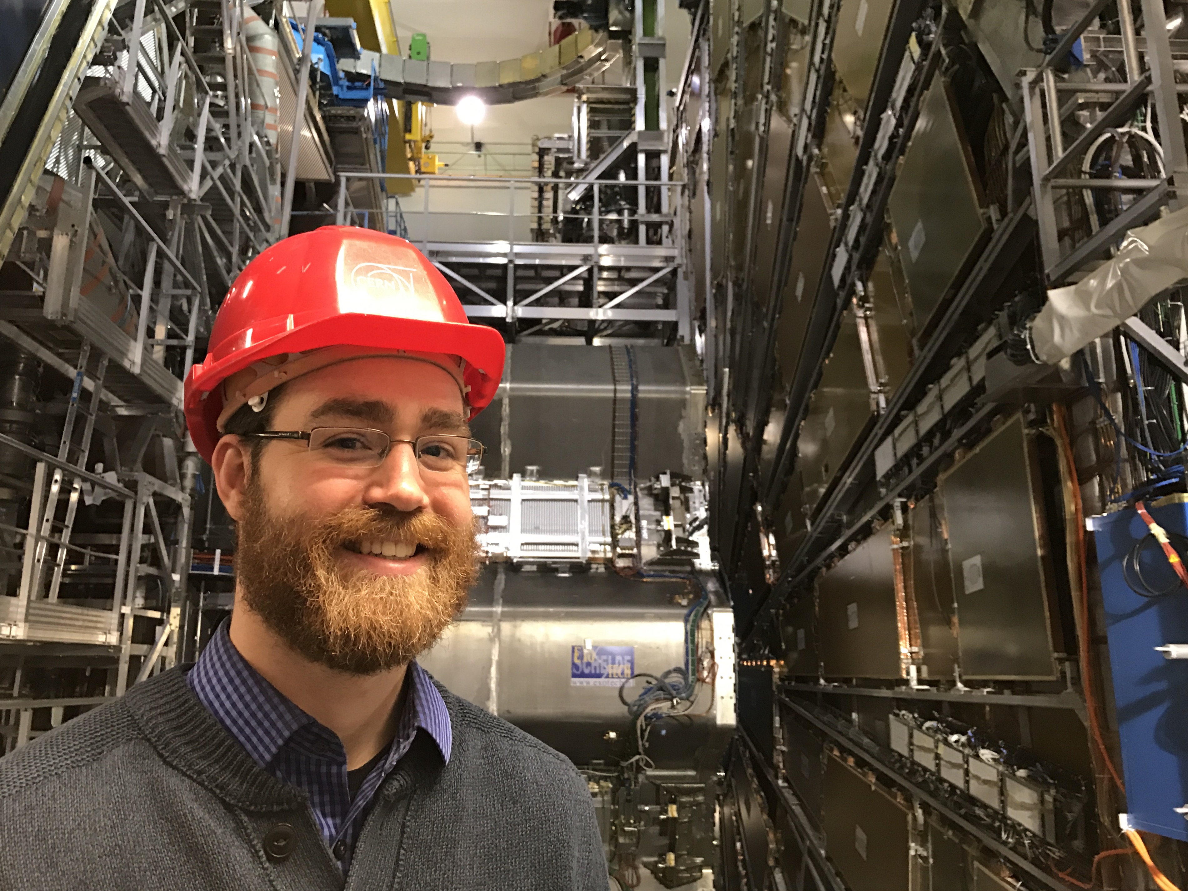 Illinois Physics postdoctoral researcher and ATLAS physicist Matthew Feickert