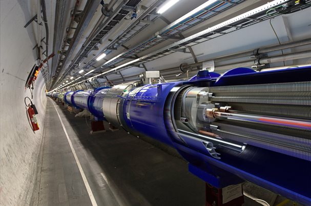 A 3D cut of the LHC dipole. Image courtesy of CERN&nbsp;